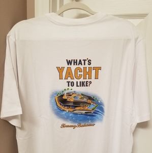 Tommy Bahama shirt. What's Yacht To Like